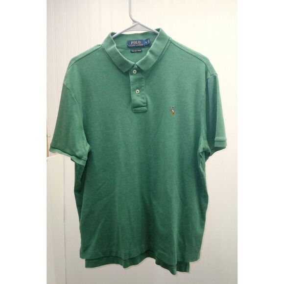 Polo Ralph Lauren Other - Polo by Ralph Lauren, green short sleeve polo shirt . 100% Pima cotton. size L